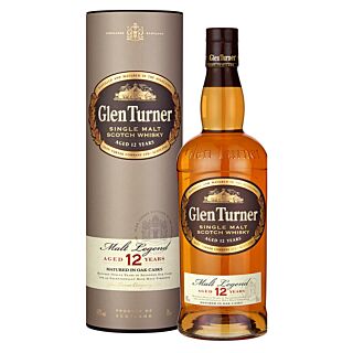 Glen Turner 12 Year Old Single Malt Whisky 0.7L