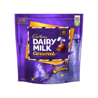Cadbury Dairy Milk Caramel Chunks Pouch 300G