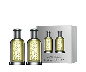 Boss Bottled Eau De Toilette 50Ml Duo Gift Set 100ML