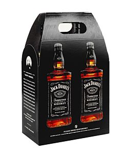 Jack Daniel's Old No 7 Tennessee Whiskey Twin Pack 2L