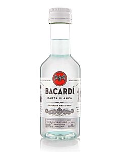 Bacardi Carta Blanca White Rum 0.05L