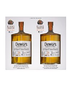Dewar'S Double Double 21-Year-Old Stone Toasted Discovery Pack 2 X 75Cl 1.5L